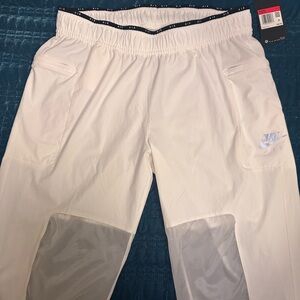 NWT Nike Air Fresh Running Pants White Joggers